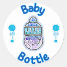 Diseño del pegatina de la ducha para bebés