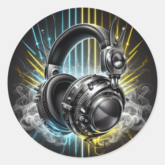 REDONDA DJ PEGATINA (Anverso)