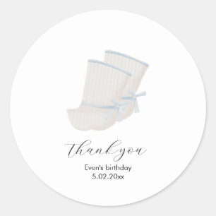 Redonda Doljanchi coreano gracias pegatina