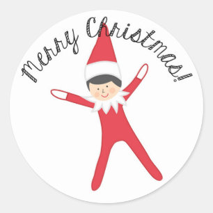 Redonda Duende en el pegatina