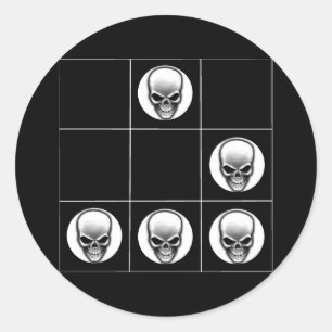 Redonda El brillo: un Pegatina universal del Emblema Hacke