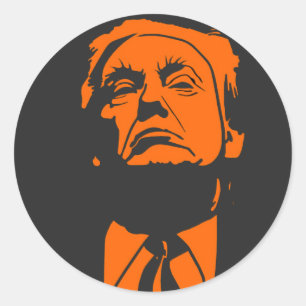 Redonda El Don, el Pegatina de la Ronda Donald Trump
