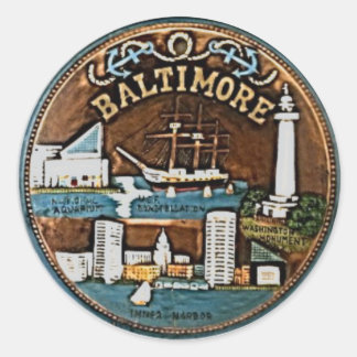 Redonda EL GRÁFICO 1 - Pegatina