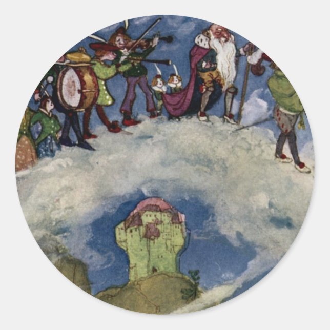 Redonda El Pegatina de las hadas (Anverso)