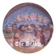 EL PEGATINA ESTABLE DE LOS NAVIDADES