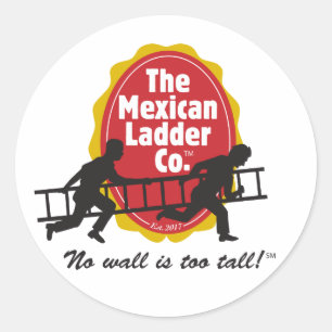Redonda El pegatina Mexican Ladder Company