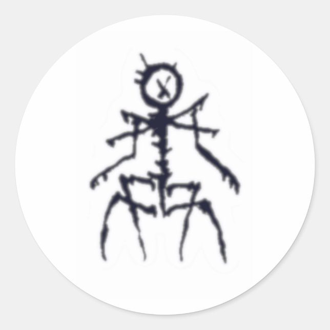 Redonda El Pegatina Nada (Anverso)