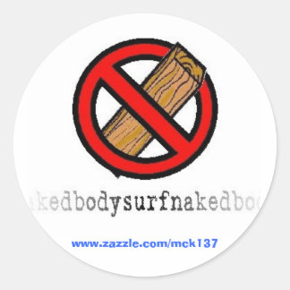 Redonda El pegatina sin placa de BSN Bodysurfing Appartal