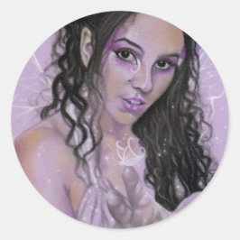 Redonda El Pegatina táctil de Fairy