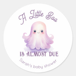 Redonda El Pequeño Boo casi se debe a un Pegatina de ducha