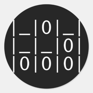 Redonda El planeador: Un pegatina universal del emblema