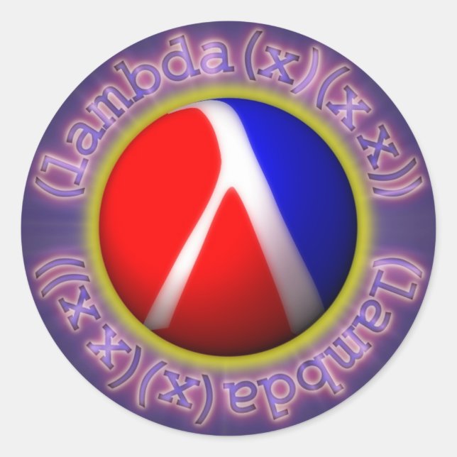 Redonda El significado del Pegatina de la vida (Anverso)