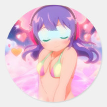 El Stellargroove Ayumi Round Pegatina #02