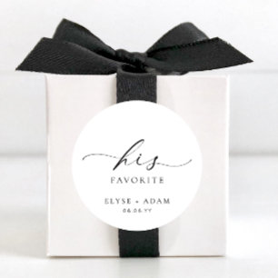 Redonda Ellesmere Su Favor Favorito Pegatina Clásica Redon