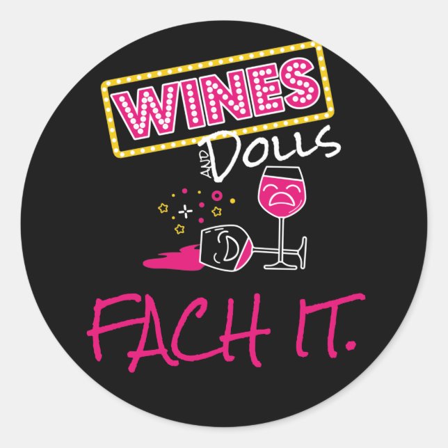 Redonda ¡Enfréntala! Pegatina (Anverso)