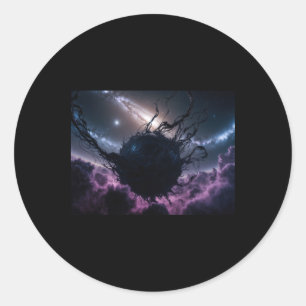 Redonda Enigma cósmico El Pegatina de danza de la nebulosa