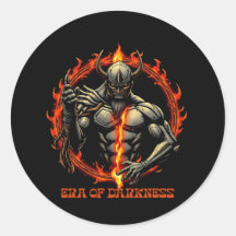 Era del Pegatina de la oscuridad - Emblema de guer