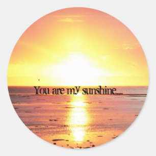 Redonda Eres mi sol... Pegatina