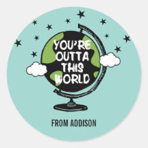 Estás fuera de este Pegatina El día de San Valentí