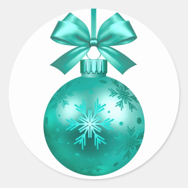 Redonda feliz año nuevo 2022 adorno pegatina redondo clási (Anverso)