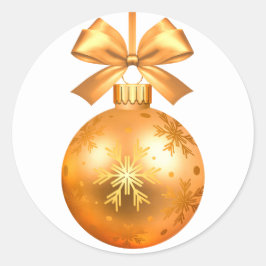 Redonda feliz año nuevo 2022 adorno pegatina redondo clási