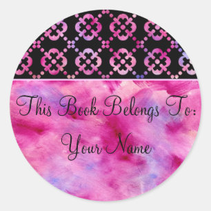 Redonda Femenino este libro pertenece al pegatina