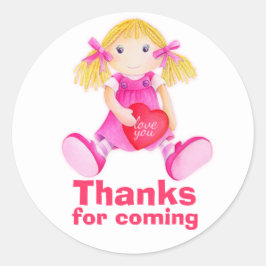 Redonda Fiesta pegatina