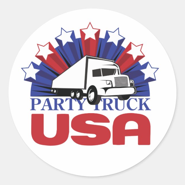 Redonda Fiesta Truck USA: El Pegatina (Anverso)