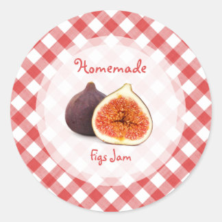 Redonda Figs Jam pegatina