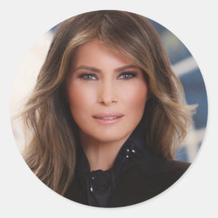 Redonda FLOTUS en un triunfo de Melania del pegatina