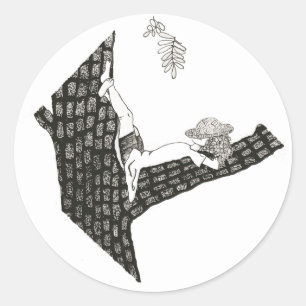 Redonda Forest Nap Pegatina