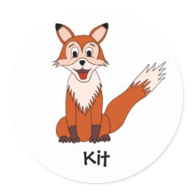 Fox Pegatina