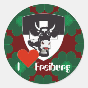 Redonda Freiburg Suiza Suisse Svizzera pegatina