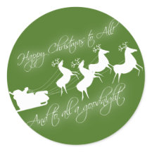 "Fue la noche anterior a los Navidades" Pegatina