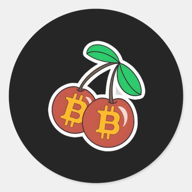 Redonda Funny Quilting Classic Round Pegatina (Anverso)