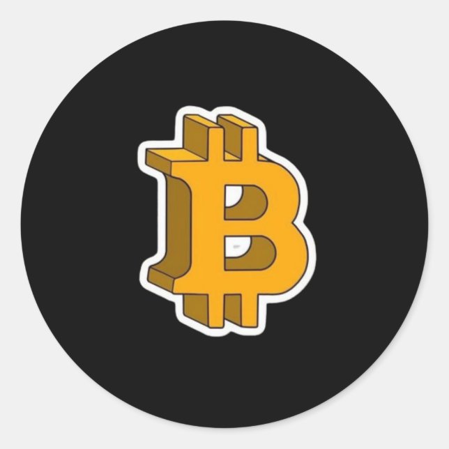 Redonda Funny Quilting Classic Round Pegatina (Anverso)