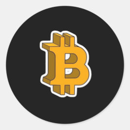 Redonda Funny Quilting Classic Round Pegatina