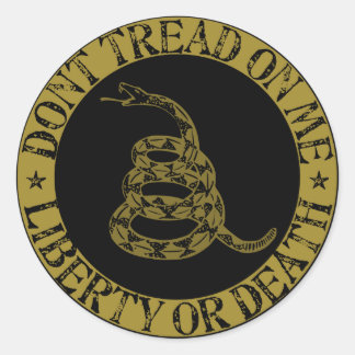 Redonda Gadsden Pegatina