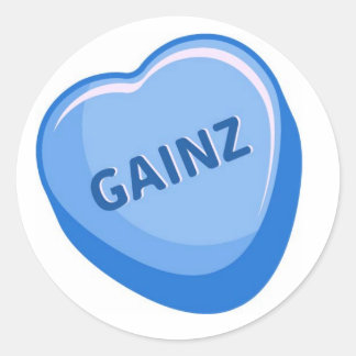 Redonda Gainz pegatina