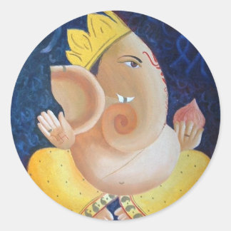 Redonda "Ganapati" - pegatina redondo