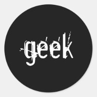 geek pegatina
