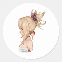 Genshin Impact: Yoimiya Pegatina (fanart)