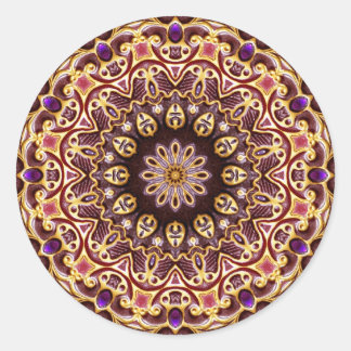 Redonda Geometry Jewel Mandala Pegatina