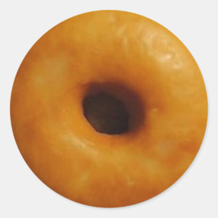 Redonda Glazed Donut Pegatina