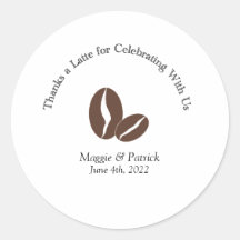 Gracias a un Pegatina de Latte