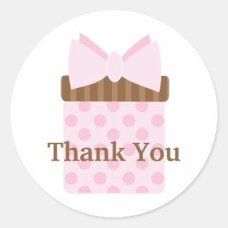 Redonda Gracias Pegatina