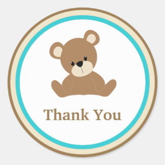 Redonda Gracias Pegatina