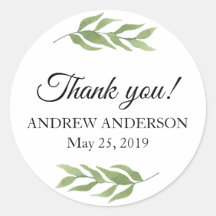 Gracias por favorecer la vegetación Pegatina