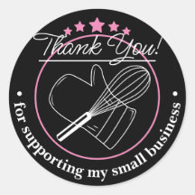 Gracias Por Su Pegatina Gris Empresarial