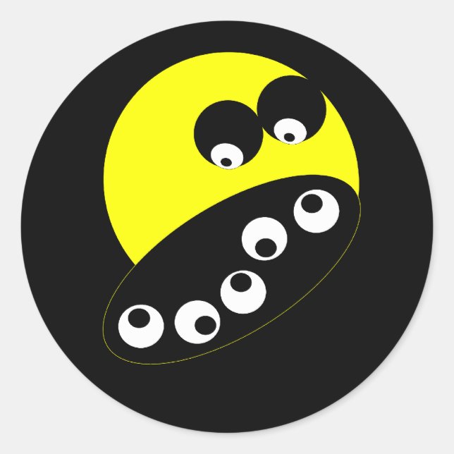 Redonda Gracioso - pegatina (Anverso)